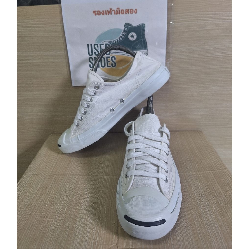 Converse Jack Purcell CP Ox(รหัสสินค้า1Q698) มือสอง ไซส์41 ยาว26cm