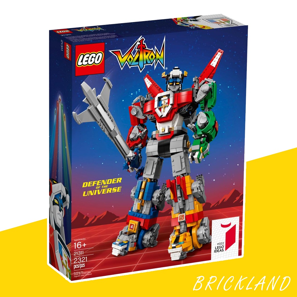 LEGO Ideas 21311 Voltron ของแท้ หุ่นยนต์ Voltron Defender of the Universe พร้อมส่ง