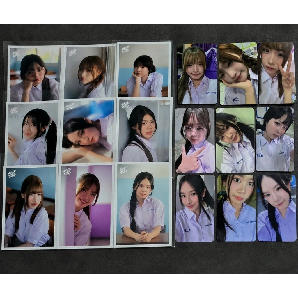 รูป Shock me Girls BNK48 มีทั้งโปสการ์ด , บัตรนักเรียนและเซลฟี่การ์ด พร้อมส่ง