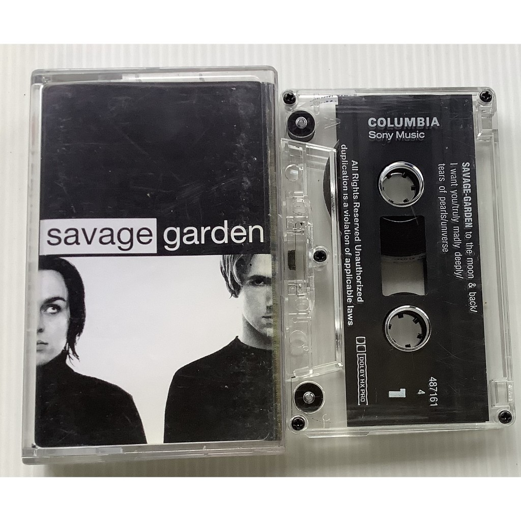 Cassette Tape เทปคาสเซ็ตเพลง Savage Garden อัลบั้ม Savage Garden ลิขสิทธิ์
