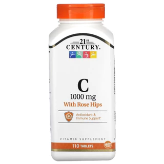 [ของแท้ 100%] 21st CENTURY VITAMIN C ANTIOXIDANT & IMMUNE SUPPORT
