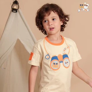 Mix Me เสื้อยืด เสื้อกั๊ก กางเกงขาสั้น ลายกล้อง ผ้า Cotton เด็กชาย อายุ 1-7ปี เสื้อผ้าเด็ก รุ่น 400500/400501/400504