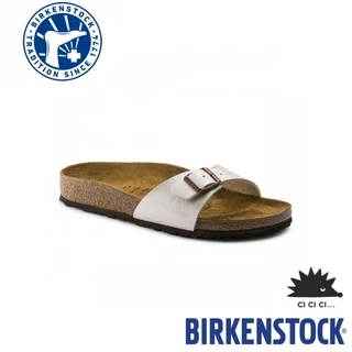 BIRKENSTOCK Madrid BF Graceful Pearl White 【ของแท้ 100 %】