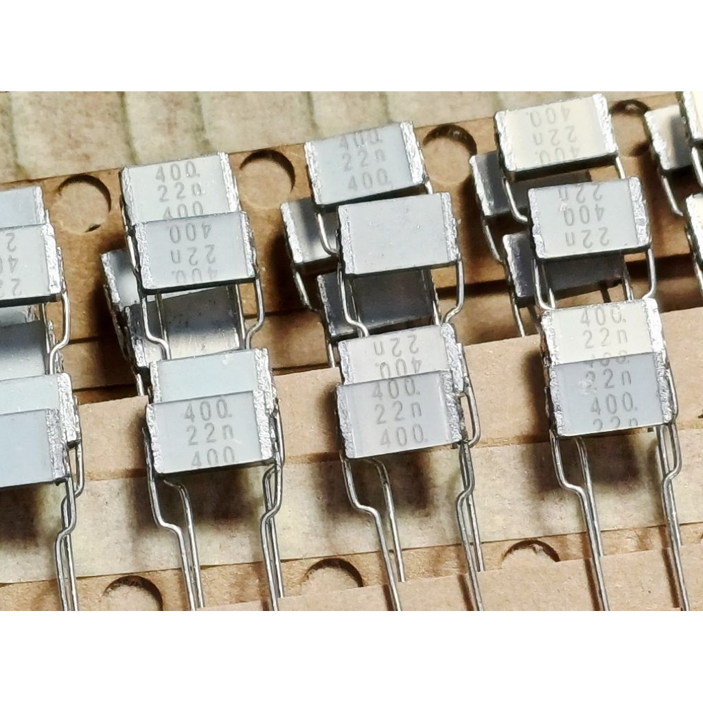 (ราคา10ตัว) Epcos 0.022uf 223 k 22nf 400v Metallized Polyester Film Capacitors (MKT) ตัวเก็บประจุ คาปาซิเตอร์