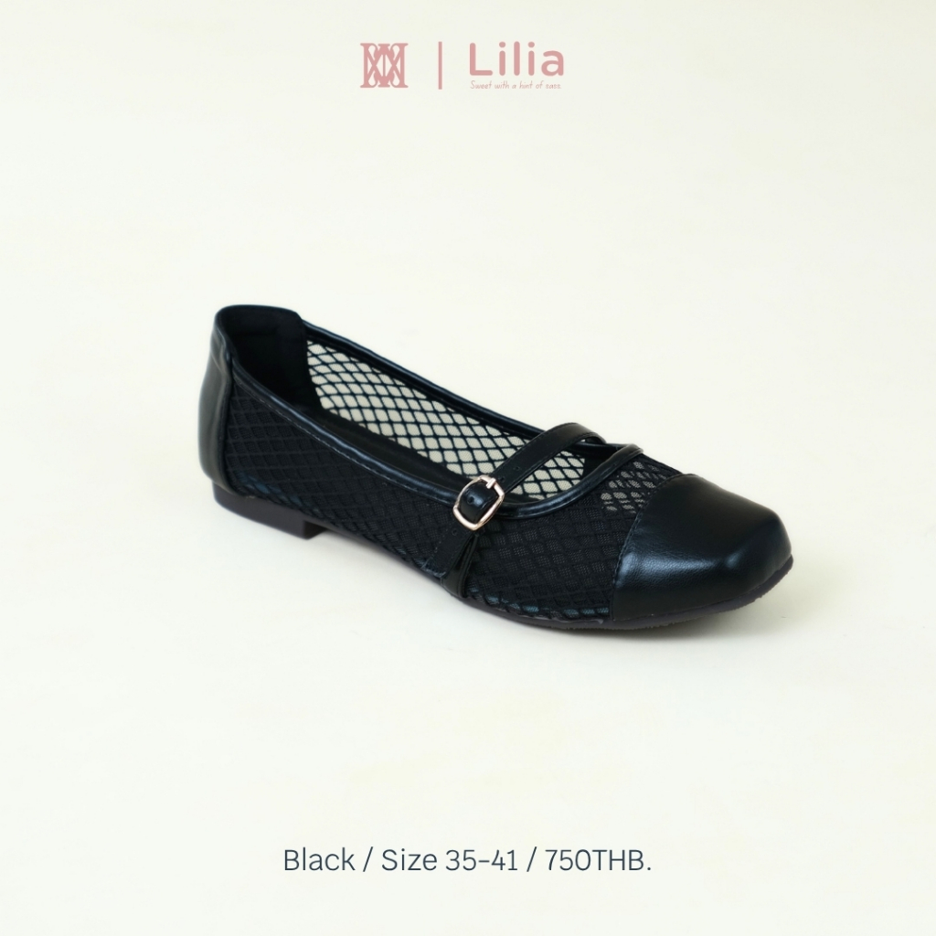 iamJinny JN179 รุ่น Lilia Mary Jane สีดำ
