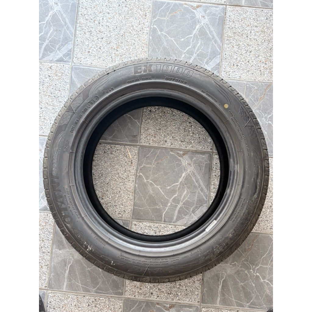 ยางขอบ15 มือสอง 195/55 r15 เอาไปเป็นยางสำรอง ขายถูก ยางมือ2 ยาง% ยางเปอร์เซนต์ ยางรถยนต์
