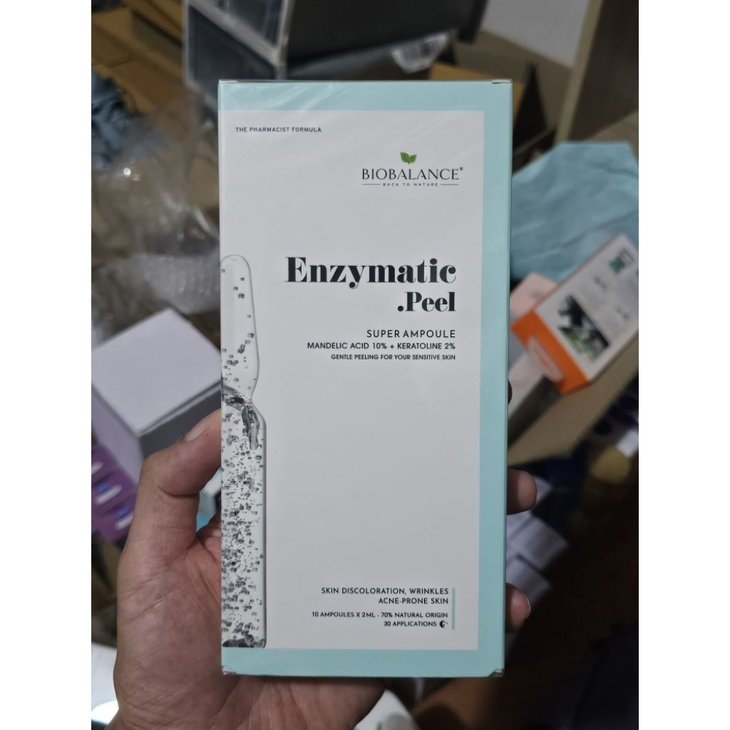 [ของแท้] Exp 09/2026 Biobalance Enzymatic Peel 10 ampouls