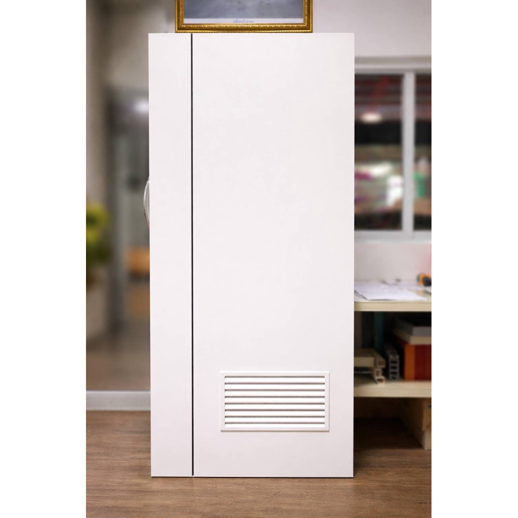 ประตูห้องน้ำUpvc 70x180cm. สีขาว (เฉพาะบาน) แข็งแรงทนทาน