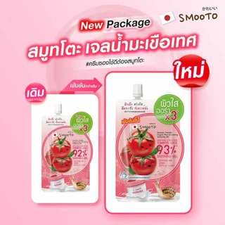 [ซอง] สมูทโตะ โทเมโท โยเกิร์ พลัสไวท์เทนนิ่งซูทติ้งเจล Smooto Tomoto Yogurt Whitening Soothing Gel 50g