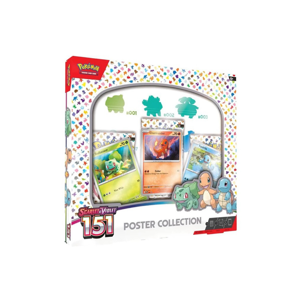 POKEMON TCG Poster collection eng box (3pack) พร้อมส่ง