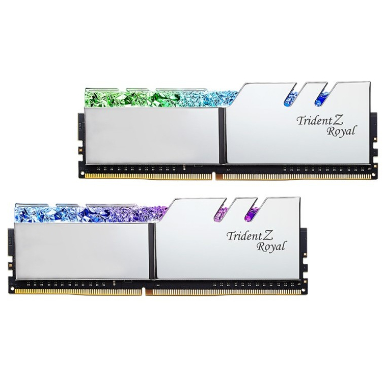G.SKILL TRIDENT Z ROYAL SILVER 64GB (32x2) 3600MHz DDR4 CL18