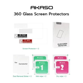 AKASO 360 Glass Screen Protectors ฟิล์มกันรอยหน้าจอ AKASO 360