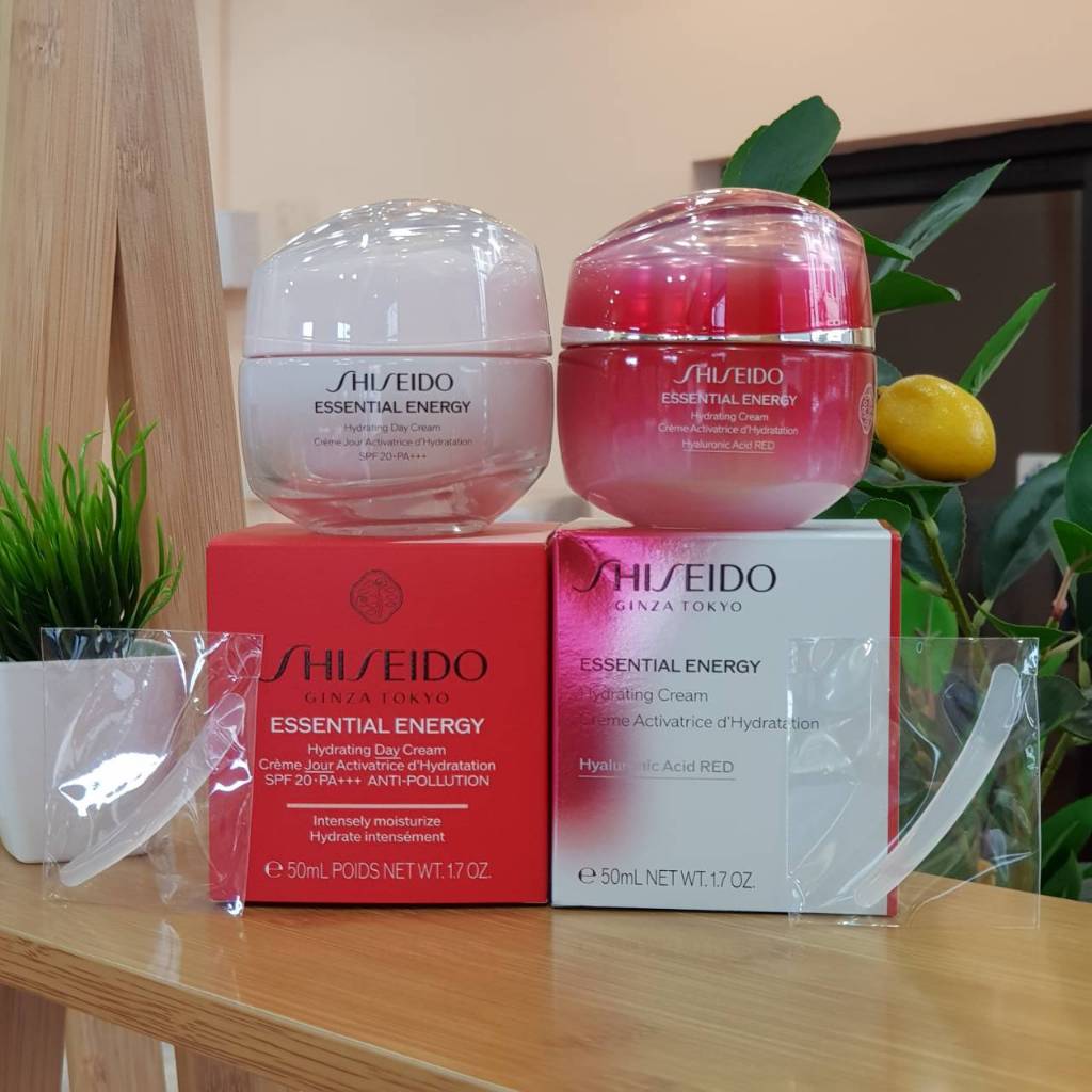 SHISEIDO Essential Energy Hydrating Day Cream 50ml ครีมบำรุงผิวหน้าเพิ่มความชุ่มชื้น (ฉลากไทย/พร้อมส่ง)