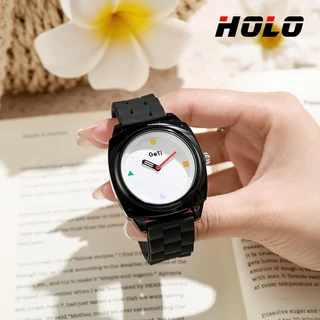 HOLO นาฬิกาข้อมือผู้หญิง น่ารัก โดปามีน นาฬิกากีฬา นักเรียน นาฬิกาควอตซ์