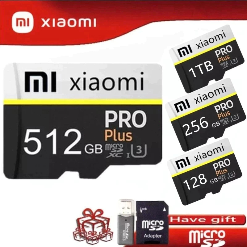 Xiaomi Micro TF SD Card 1TB 512GB 256GB Memory Card High Speed Cartao128GB