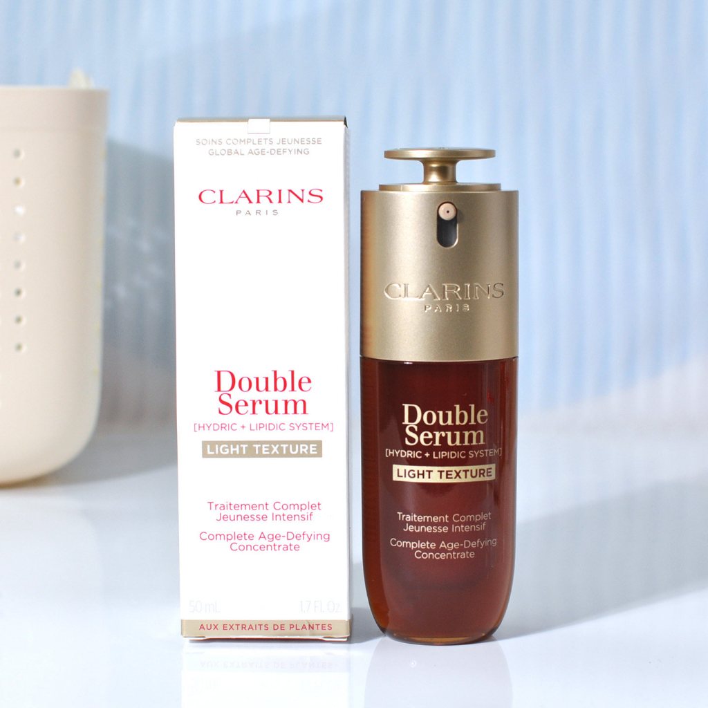 แท้💯ผลิตภัณฑ์ใหม่Clarins Double Serum คลาแรงส์ เซรั่มบำรุงผิว [100ml/75ml]