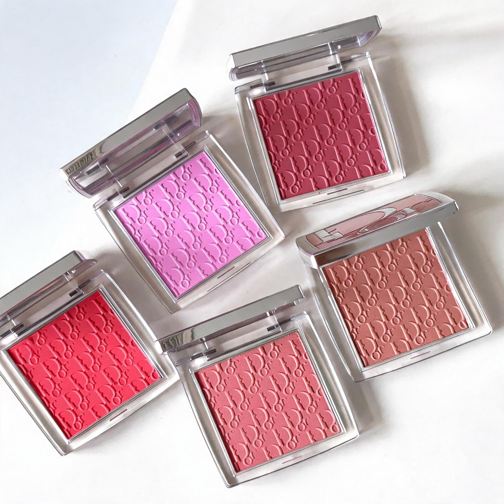 แท้💯ผลิตภัณฑ์ใหม่Dior Backstage Rosy Glow blush & highlighter 2 in 1 สีโรซี่ธรรมชาติ ซีเรียลไลท์