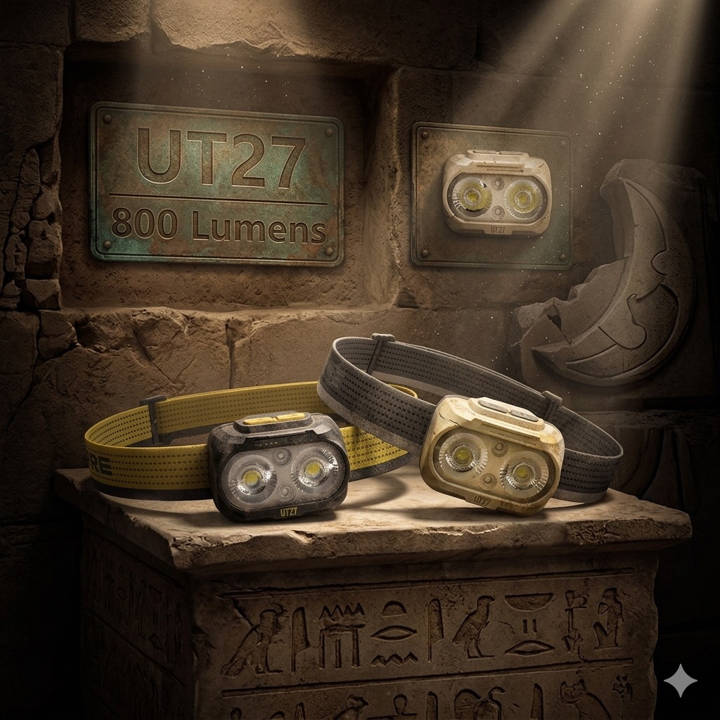 2025 ไฟฉายคาดศีรษะ UT27 Pro 800 Lumens แบบใหม่ ไฟฉายคาดศีรษะลำแสงคู่ไฟฉายที่มีประสิทธิภาพสำหรับการวิ่งไฟหน้าตั้งแคมป์