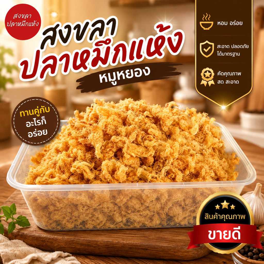 หมูหย็อง อร่อย สะอาด นุ่มฟู พร้อมทาน