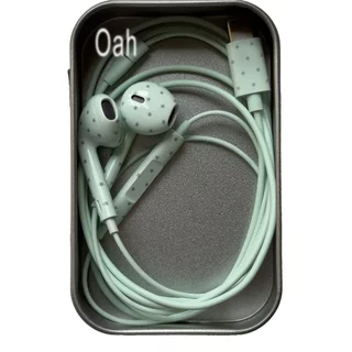 [พร้อมส่ง] Oah Star Wired Earphones สายลายดาวสุดฮิต 🌟🎧