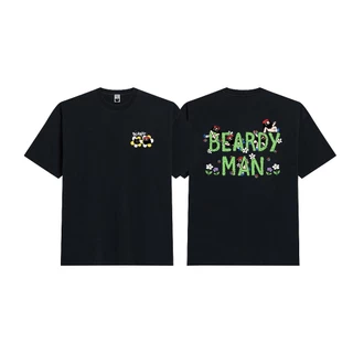 BEARDYMAN SNEAKY GARDEN T-SHIRT BLACK