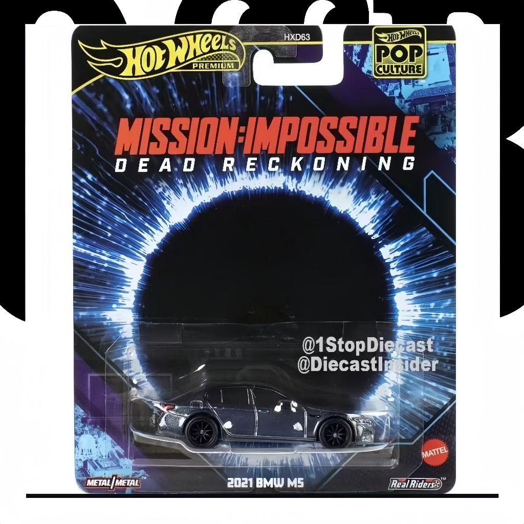 🏁 สั่งซื้อเลย 🏁 Hotwheels BMW M5 Back to the Future Toy Model ของเล่น รถของเล่น