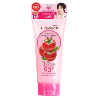 SMOOTO Tomato Yogurt Plus Whitening Soothing Gel ปริมาณ 200 g. สมูทโตะ เจลน้ำมะเขือเทศเข้มข้น