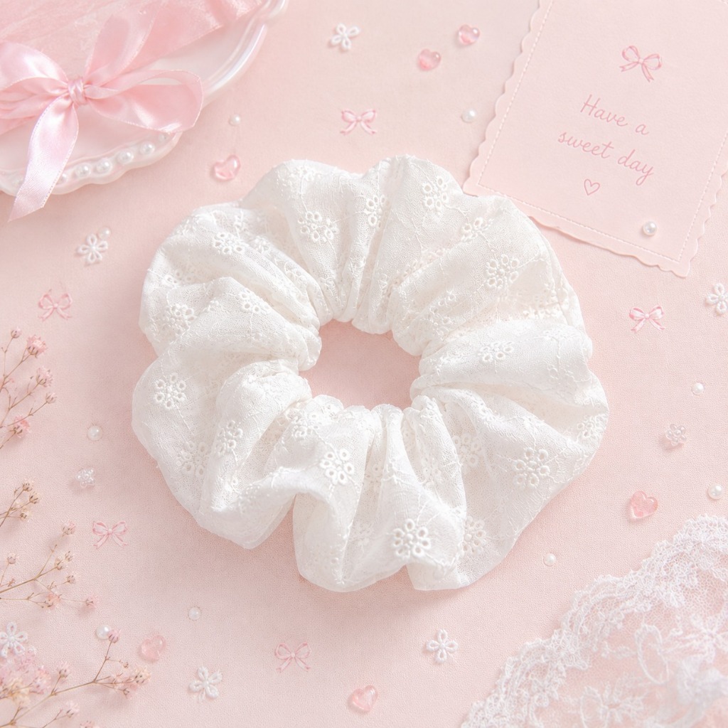 Scrunchie Free Gift 🎀ซื้อครบ 699.- รับฟรียางรัดผม