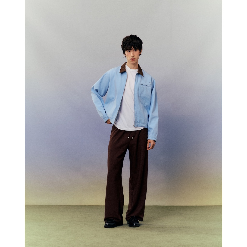 S26MF SMILEYHOUND CANVAS JACKET WITH APPLIQUÉ