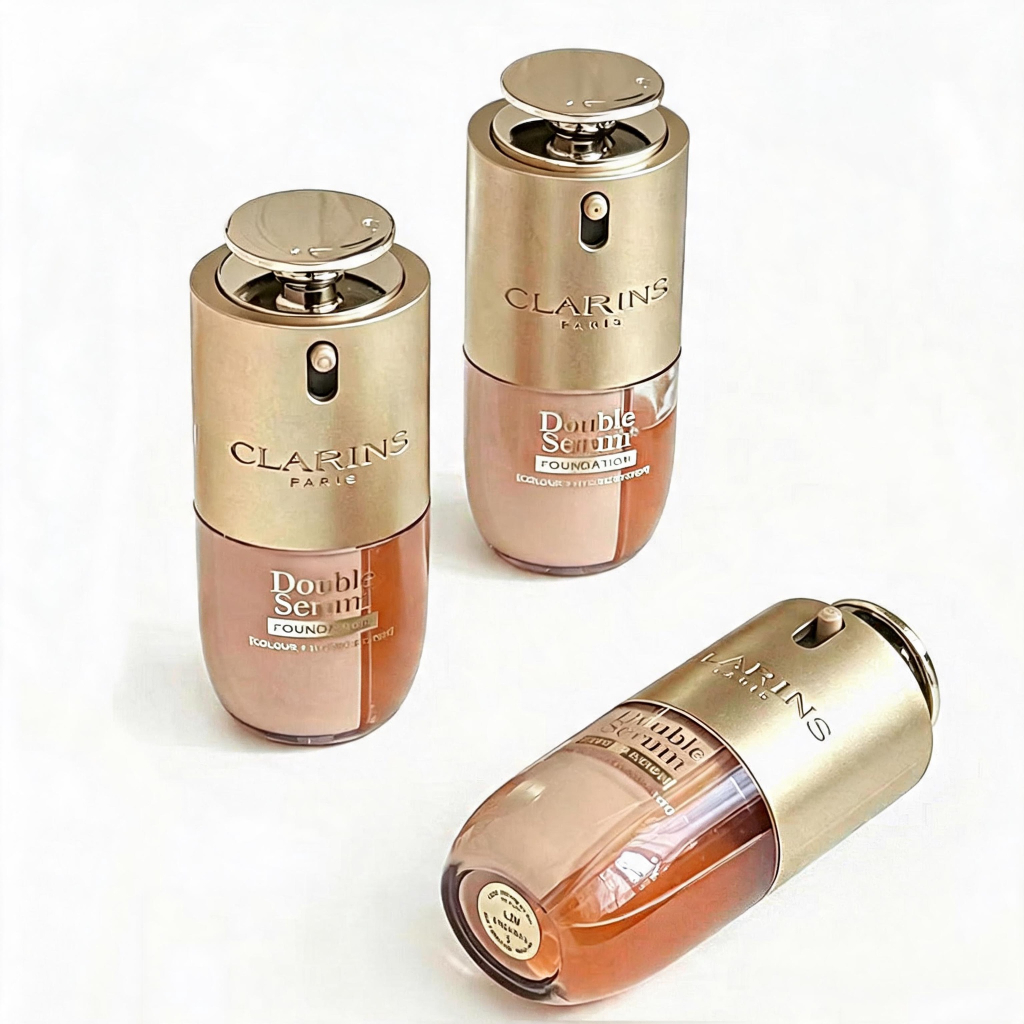 จัดส่งฟรี🌟Clarins Double Serum Foundation 30ml มีสีและขนาดให้เลือก #L3N #L4N #L5N