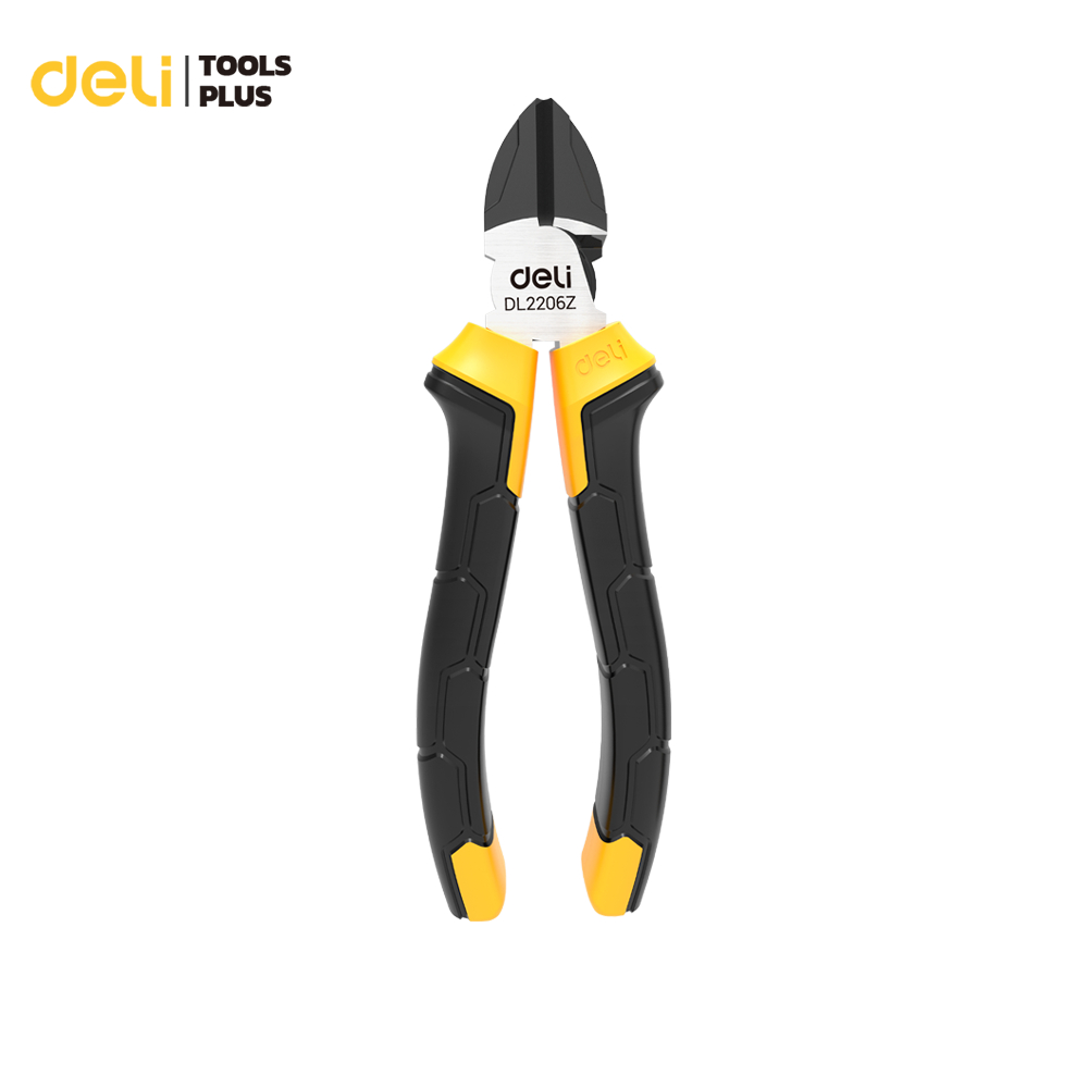 Deli คีม คีมปากตัด คีมตัดลวด สลิง โลหะ คีมตัดอเนกประสงค์ 6 และ 7 นิ้ว Diagonal Pliers