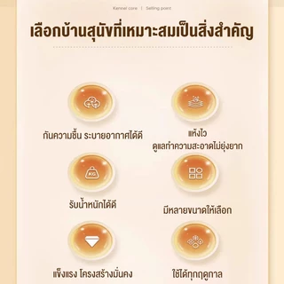 OH เตียงสัตว์เลี้ยง รับน้ำหนัก 200kg ผ้าตาข่าย ระบายอากาศป้องกันความชื้น ที่นอนหมา เตียงแมว เตียงสุนัขใหญ่