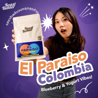 เมล็ดกาแฟ Colombia El Paraiso Coffee Beans (Light Roast)