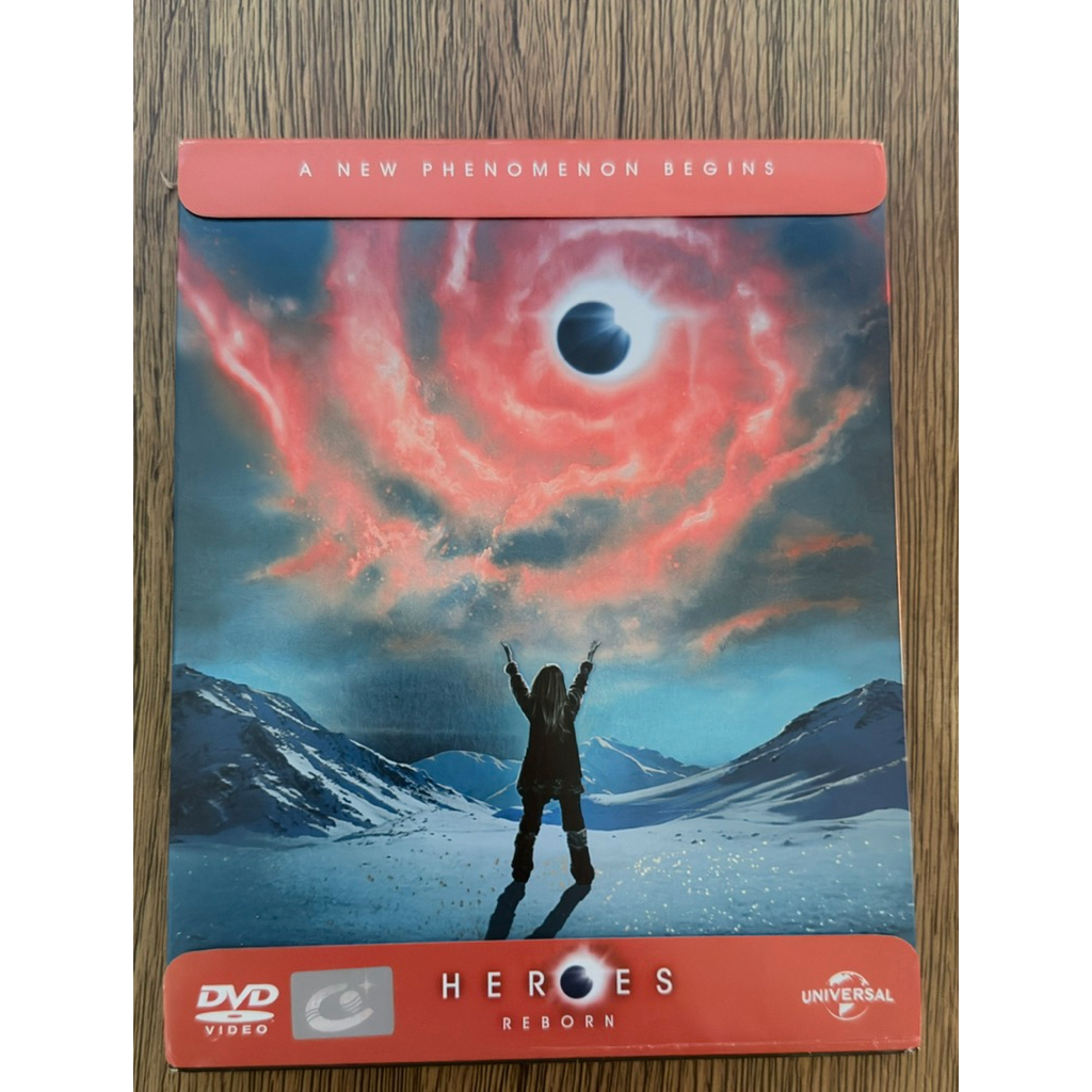 DVD: "Heroes Reborn" แผ่นแท้ กล่องเหล็ก