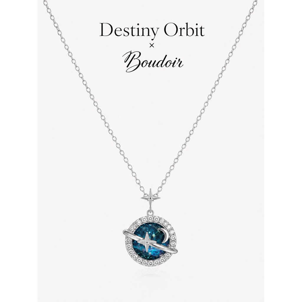 Destiny orbit  สร้อยคอพระจันทร์โคจร🫧🌟