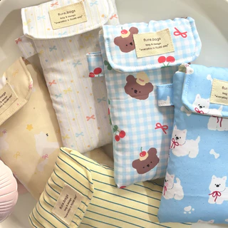 กระเป๋าใส่โทรศัพท์บุใยนุ่ม ใส่โทรศัพท์ได้ทุกรุ่น ลายน่ารักๆ รุ่น cutie phone bag flure.bags