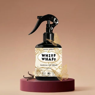 Whiffwhaff Vanilla Ice Cream น้ำหอมกลิ่นไอศกรีมมวนิลา Old Money สเปรย์กลิ่นคาเฟ่ ก้านหอมกระจายกลิ่น สเปรย์หอมปรับอากาศ