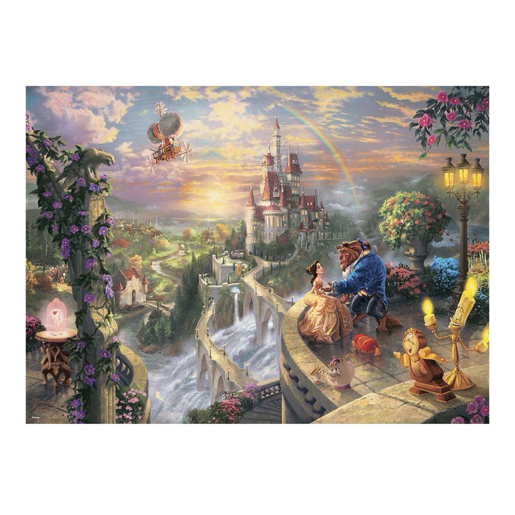 Tenyo (พร้อมส่ง) Jigsaw Beauty and the beast จิ๊กซอว์ 1000 ชิ้น โฉมงามกับเจ้าชายอสูร