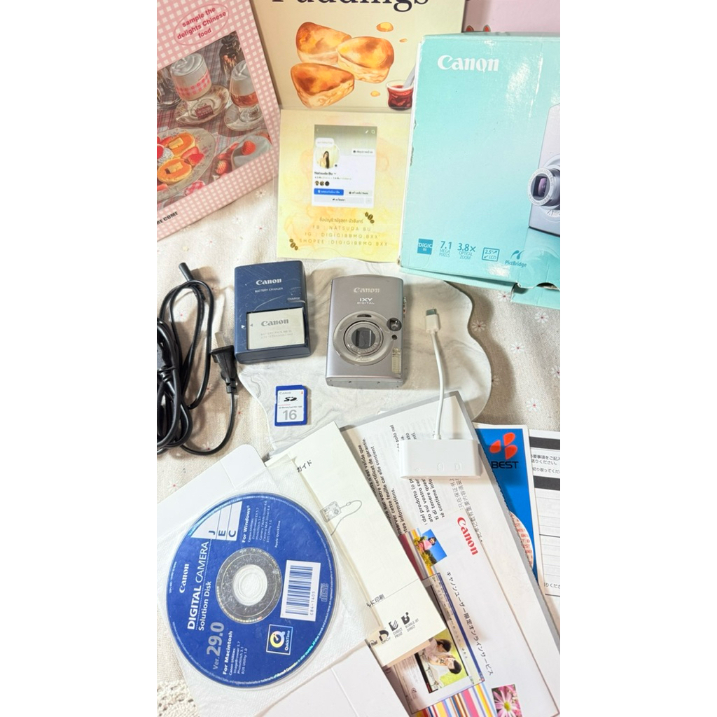 ตัวที่3📸canon ixy 900is / ixus 850 is📸 full box📦