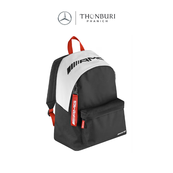 กระเป๋าเป้ Mercedes-AMG สีดำ/แดง