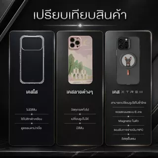 XTREM Magnetic Screen Case เคสกันกระแทกเปลี่ยนรูปได้ - สำหรับ iPhone 15/16/17 Series