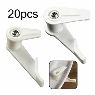 20 ชิ้น ขาล็อกโคมไฟเพดาน โคมไฟเพดานคลิป Clamps สกรูโคมไฟ ตัวล็อกโคมไฟซาลาเปา อุปกรณ์ไฟส่องสว่าง