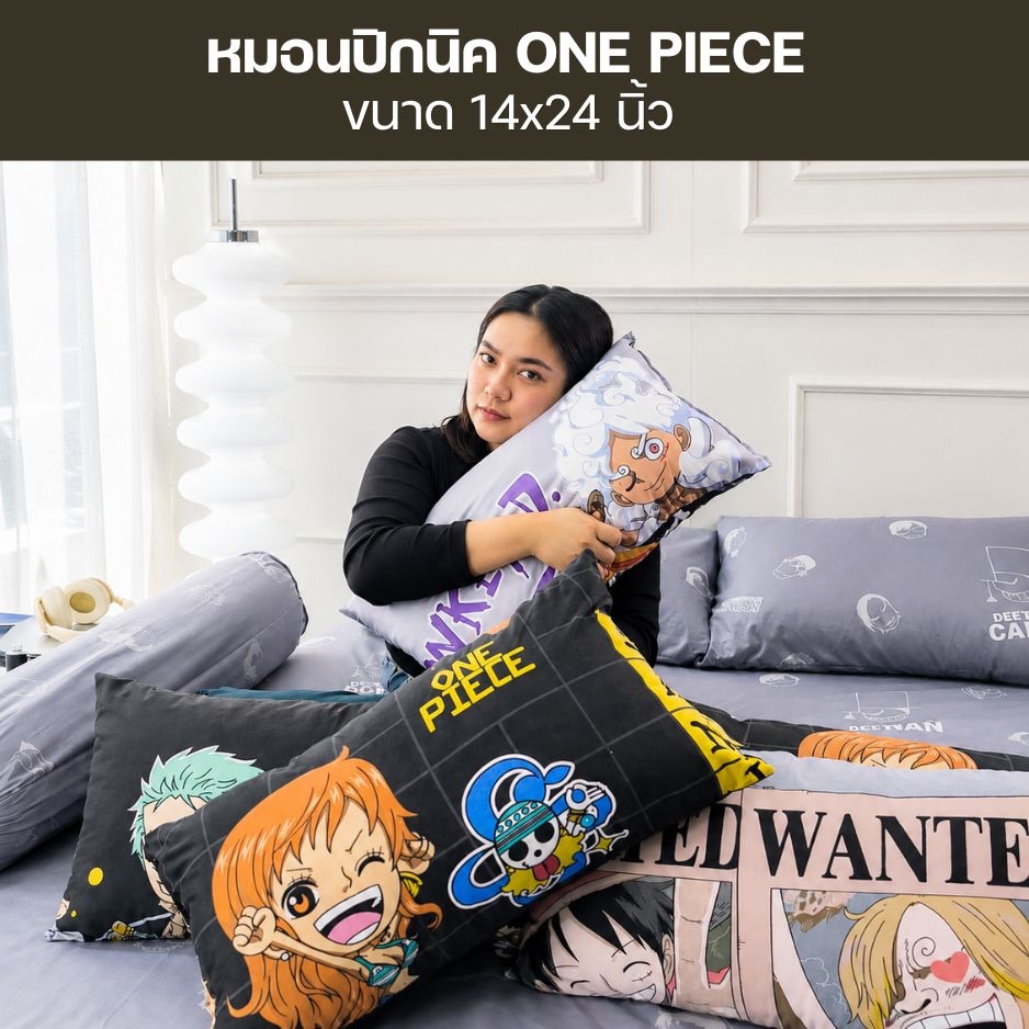 หมอนปิกนิค ONE PIECE