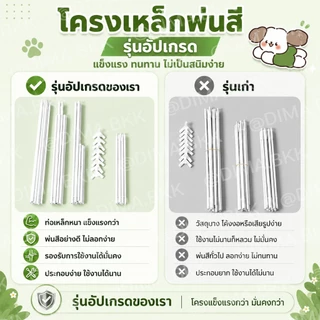 มุ้งแอร์ขนาด 7 ฟุต โครงเหล็กพ่นสี กันลมแอร์แรง ใช้กับแอร์เคลื่อนที่ได้ เหมาะกับห้องนอน