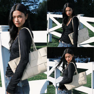 [ซีรีส์ใหม่]🌟Somethingapparels trend -KULIMULA Willow Maxi Tote Bag กระเป๋าสาน สะพายข้าง กระเป๋าถือ Woven Tote Shoulder