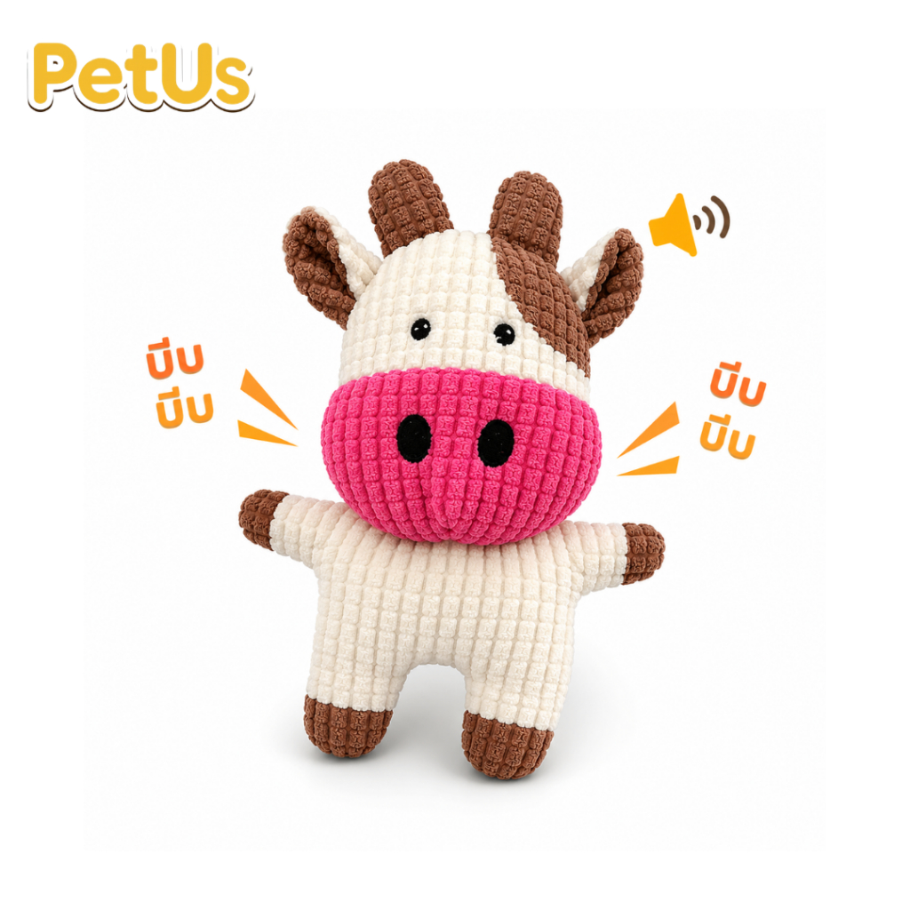 Happy PETs ตุ๊กตา จระเข้ กัด/บีบ มีเสียง ของเล่นสุนัข ของเล่นหมา ของเล่นสัตว์เลี้ยง