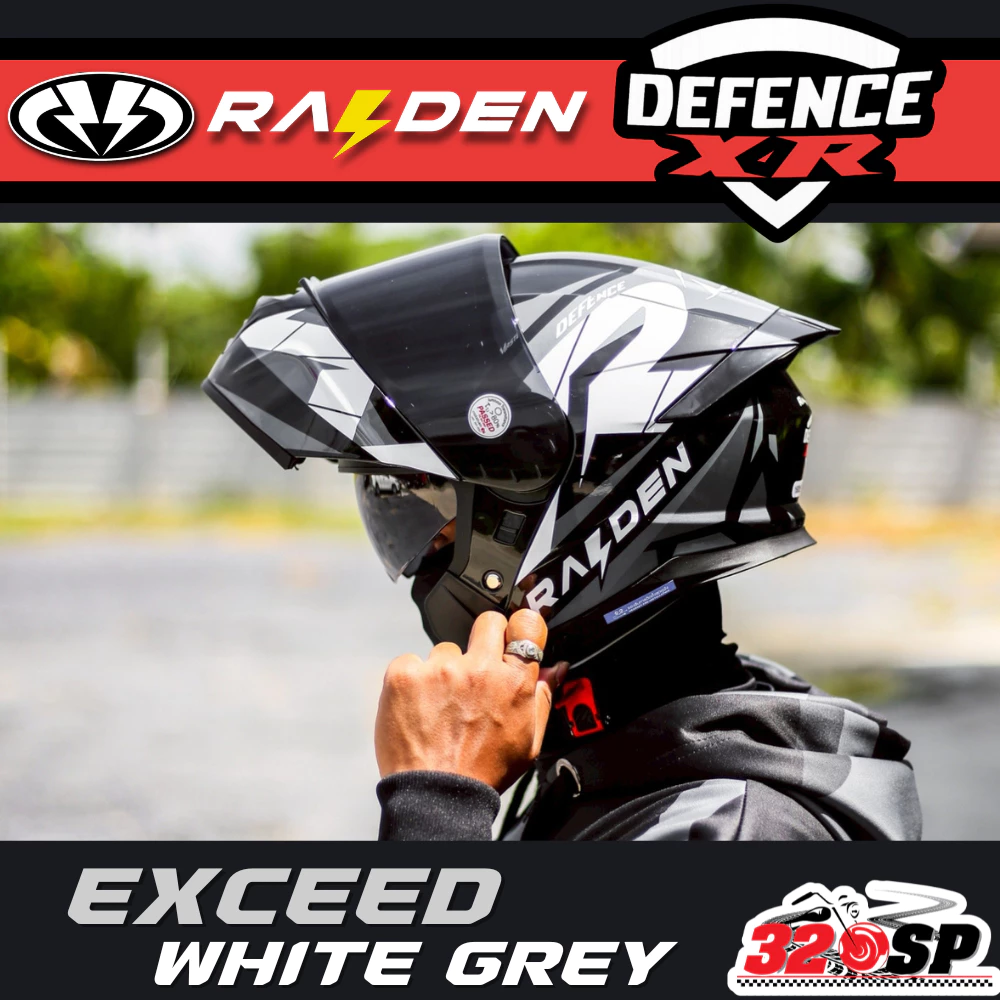 หมวกกันน็อคยกคาง RAIDEN DEFENCE XR / FX thumbnail 3