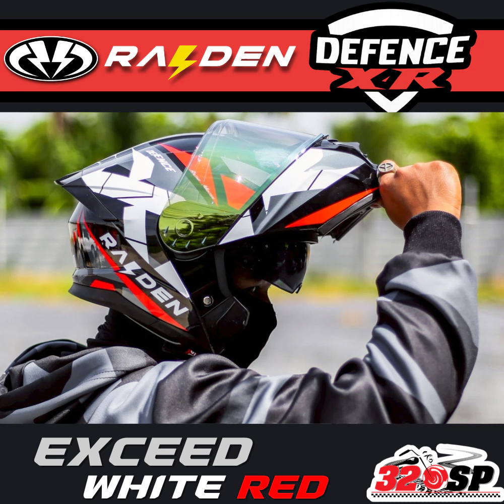 หมวกกันน็อคยกคาง RAIDEN DEFENCE XR / FX thumbnail 4