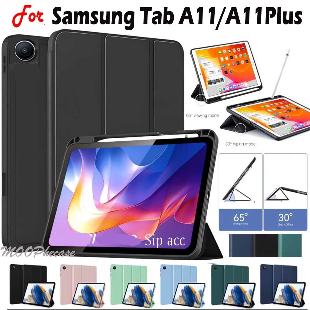 005.เคส แกนY ใช้สำหรับ Samsung Galaxy Tab S6 lite/ Tab A9 A11 Plus/Tab A7 lite/Tab A9Plus/S10FE S9 FE S9FE  มีช่องปากกา