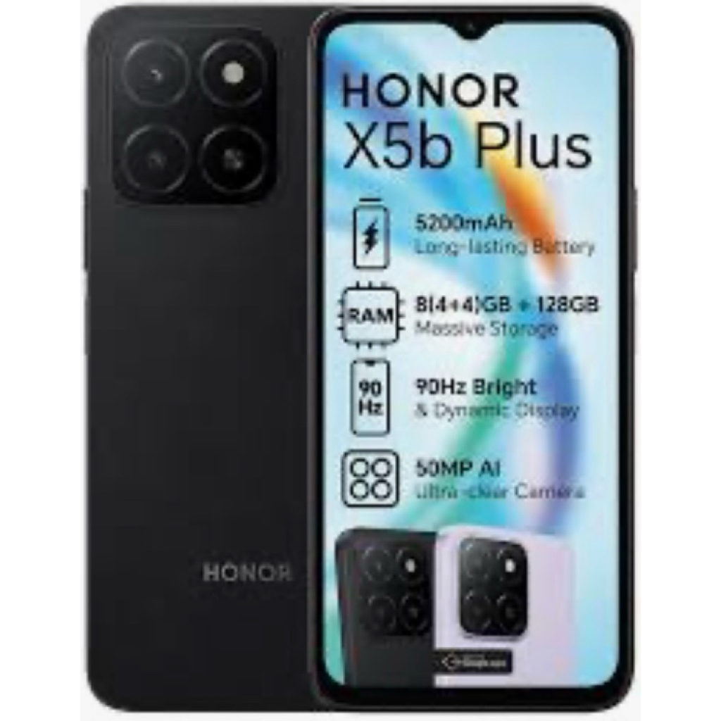 HONOR X5b plus RAM4GB/ROM128GB เครื่องใหม่ศูนย์